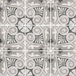 Carrelage Art Nouveau 20 x 20 cm Opera Grey