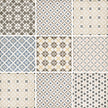 Carrelage Art Nouveau 20 x 20 cm Alameda Colour