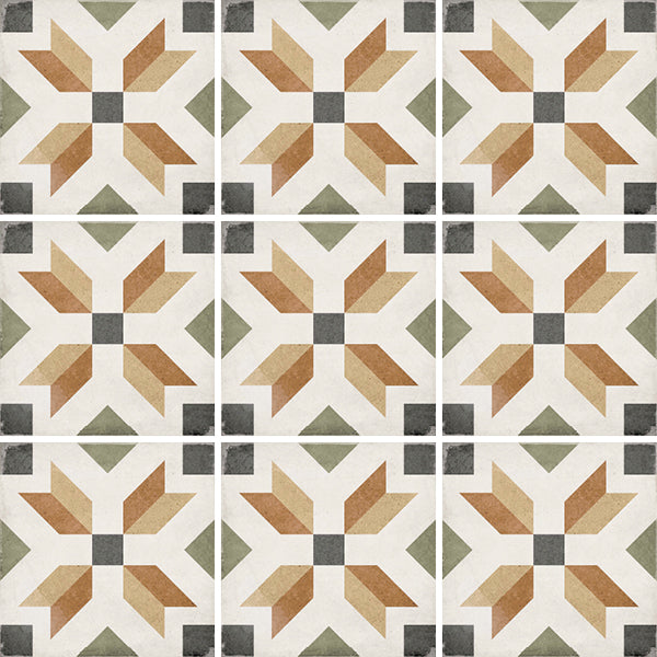 Carrelage Art Nouveau 20 x 20 cm Empire Colour