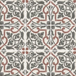 Carrelage Art Nouveau 20 x 20 cm Folies Bergère