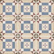 Carrelage Art Nouveau 20 x 20 cm Lys Colour