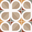 Carrelage Bauhome 20 x 20 cm Blatt Warm
