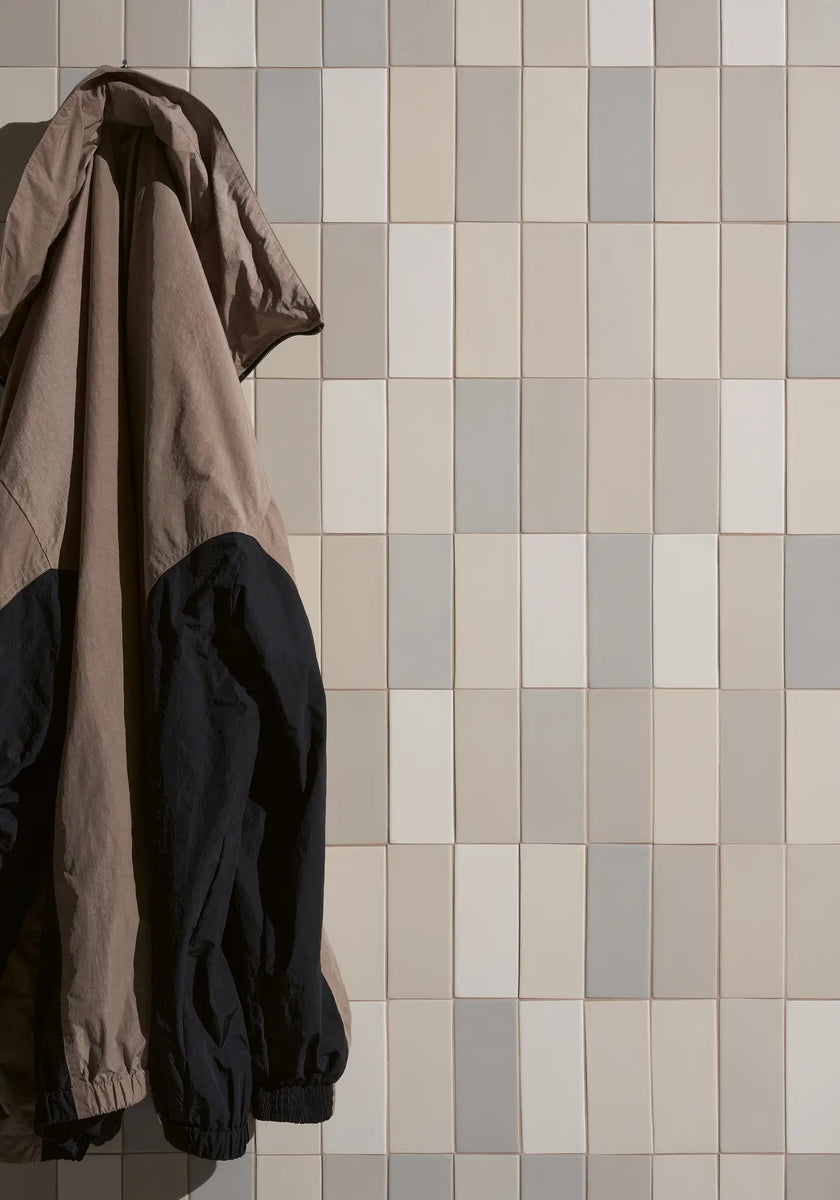 Ambiance carrelage 41ZERO42 Cosmo Brick Grigio mat