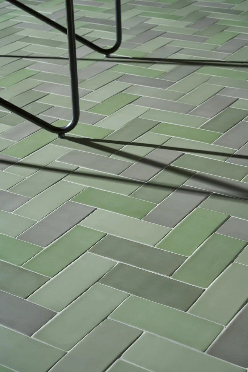 Carreau 41ZERO42 Cosmo Brick Verde mat 6,5x15,5