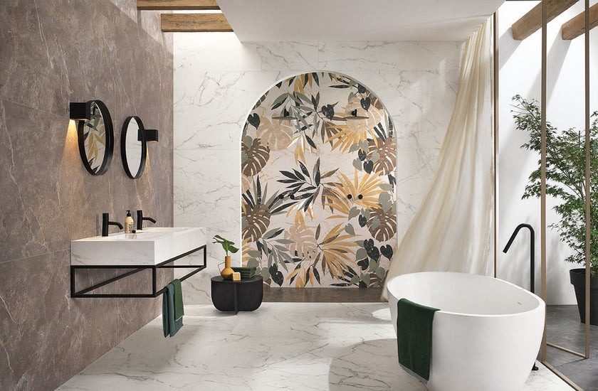 FAP CERAMICHE ROMA STONE PIETRA BROWN 80x160 MAT