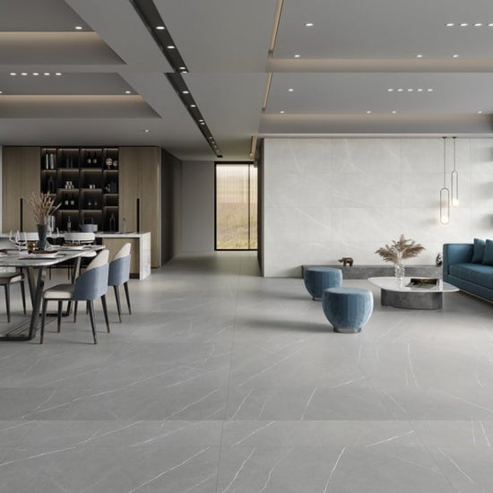 Carrelage aspect béton - alure grey satinado - 100X100