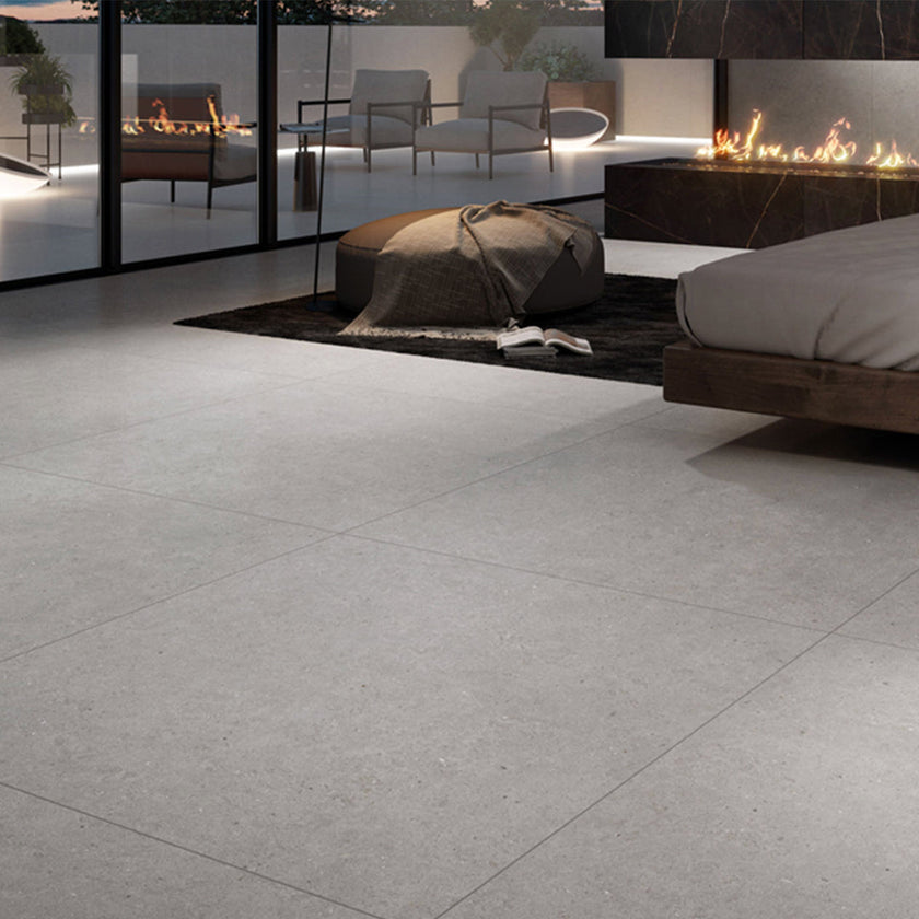 Carrelage effet pierre Durstone Somport Gris 30x60 cm – vue 2