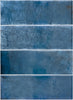 Carrelage Cevica Amazon 7,5x22,5 Azul