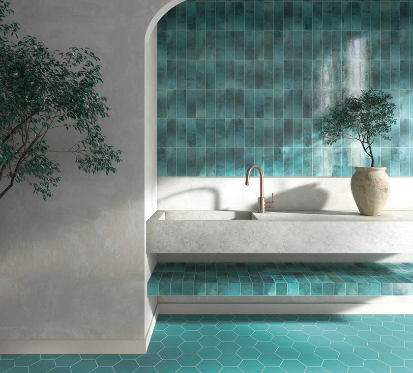 Carrelage Cevica Amazon — ambiance 1