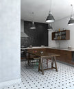 Carrelage Cevica Antic Mate — ambiance 1