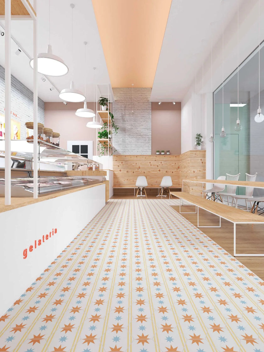 Carrelage Cevica Boom — ambiance 1