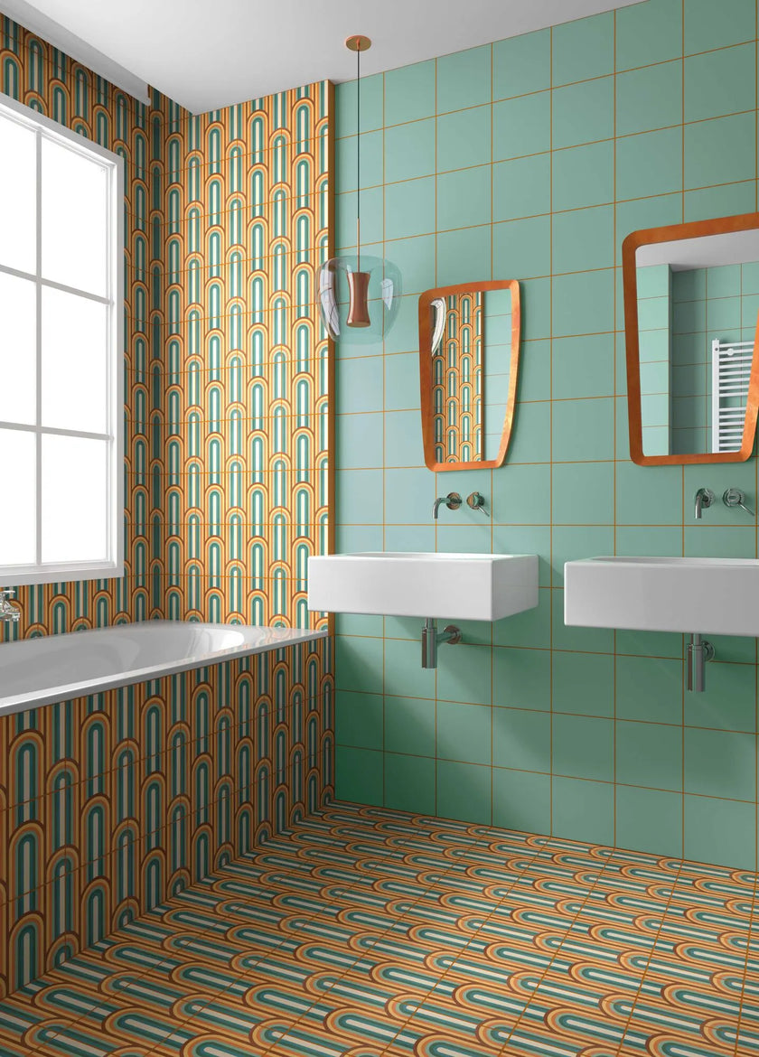 Carrelage Cevica Groovy — ambiance 2