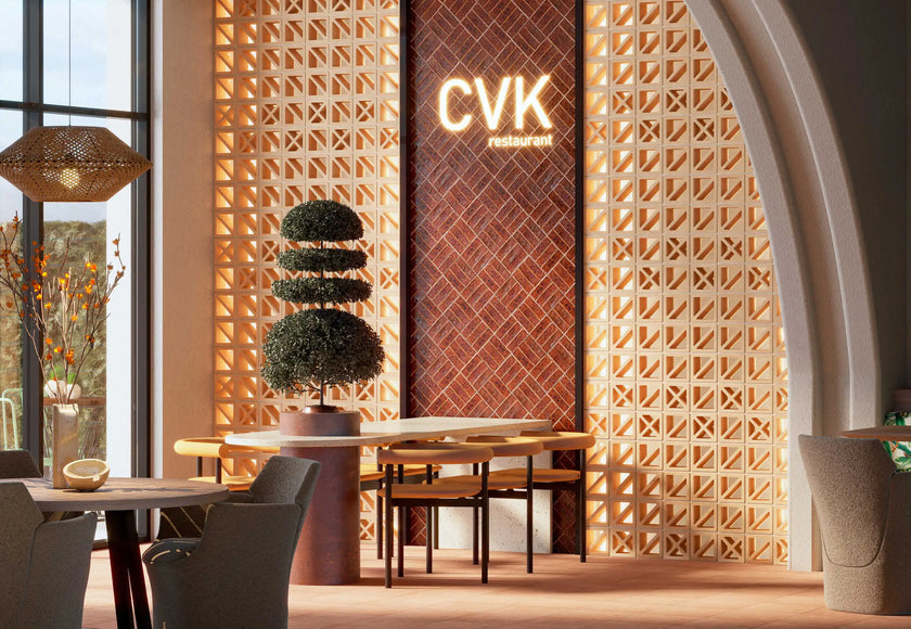 Carrelage Cevica Celosia Symbol — ambiance 3