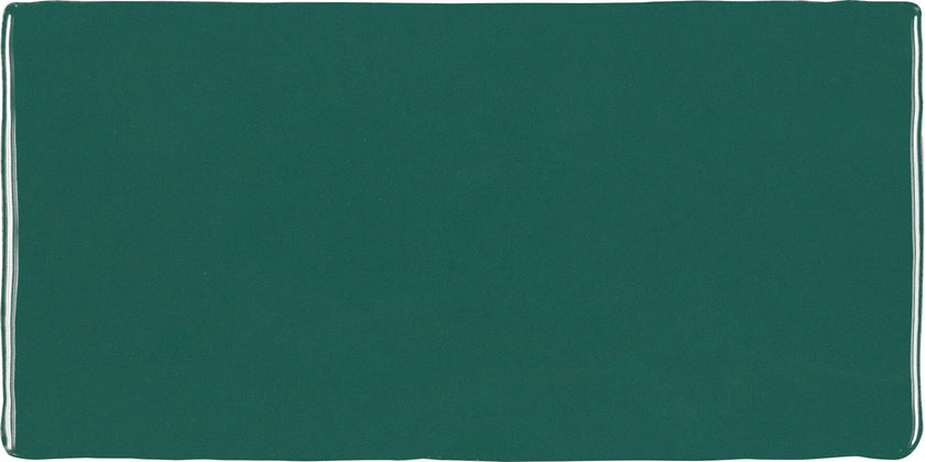 Carrelage Cevica Trending Colors 7,5x15 Antic Verde Solido Brillo (Tc)