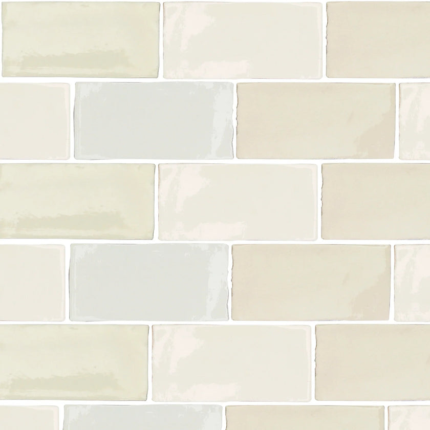 Carrelage Cevica Antic 7,5x15 Antic Mix Craquele (4 Colores)