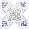 Carrelage Cevica Becolors 13,25x13,25 Dec. Arabesque