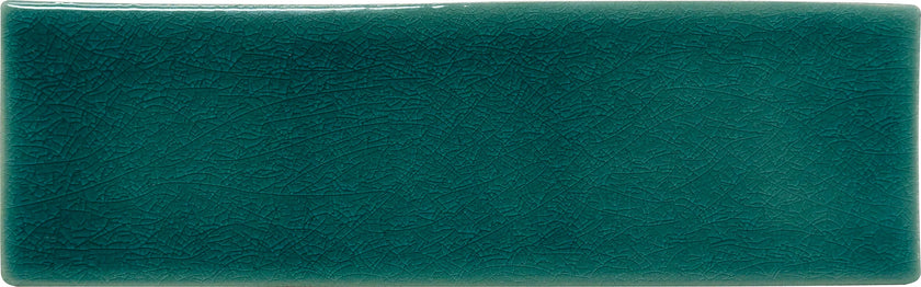 Carrelage Cevica Bohême 6,25x20 Minicrackle Emerald