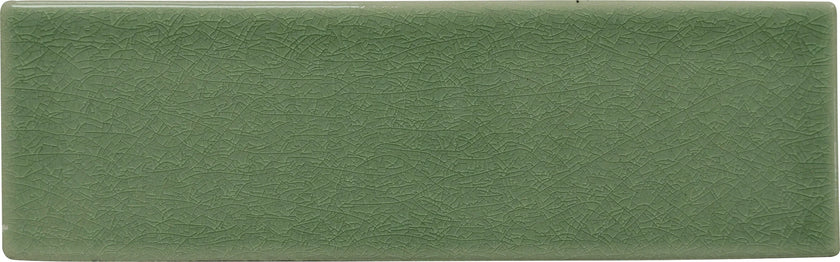 Carrelage Cevica Bohême 6,25x20 Minicrackle Green