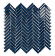 Carrelage Cevica Mallas 27,7x28,3 Malla Chevron Blue