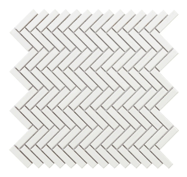 Carrelage Cevica Mallas 27,7x28,3 Malla Chevron White