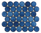 Carrelage Cevica Mallas 26,3x30,4 Malla Circle Blue