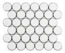 Carrelage Cevica Mallas 26,3x30,4 Malla Circle White