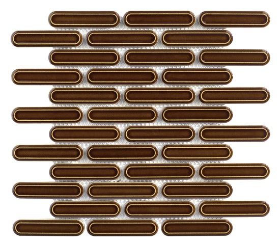 Carrelage Cevica Mallas 30x30,6 Malla Dublin Caramel