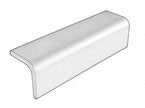 Carrelage Cevica Listelos 5x20 Blanco Mate