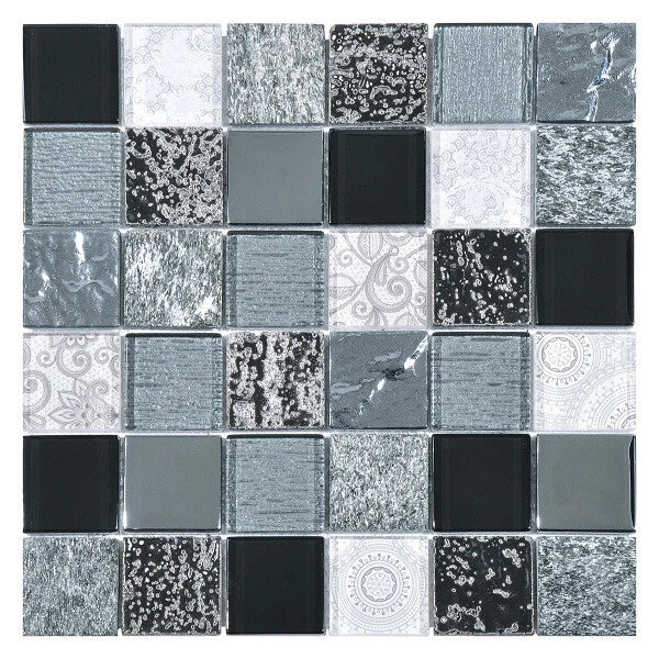 Carrelage Cevica Mallas 30x30 Malla Concept Black