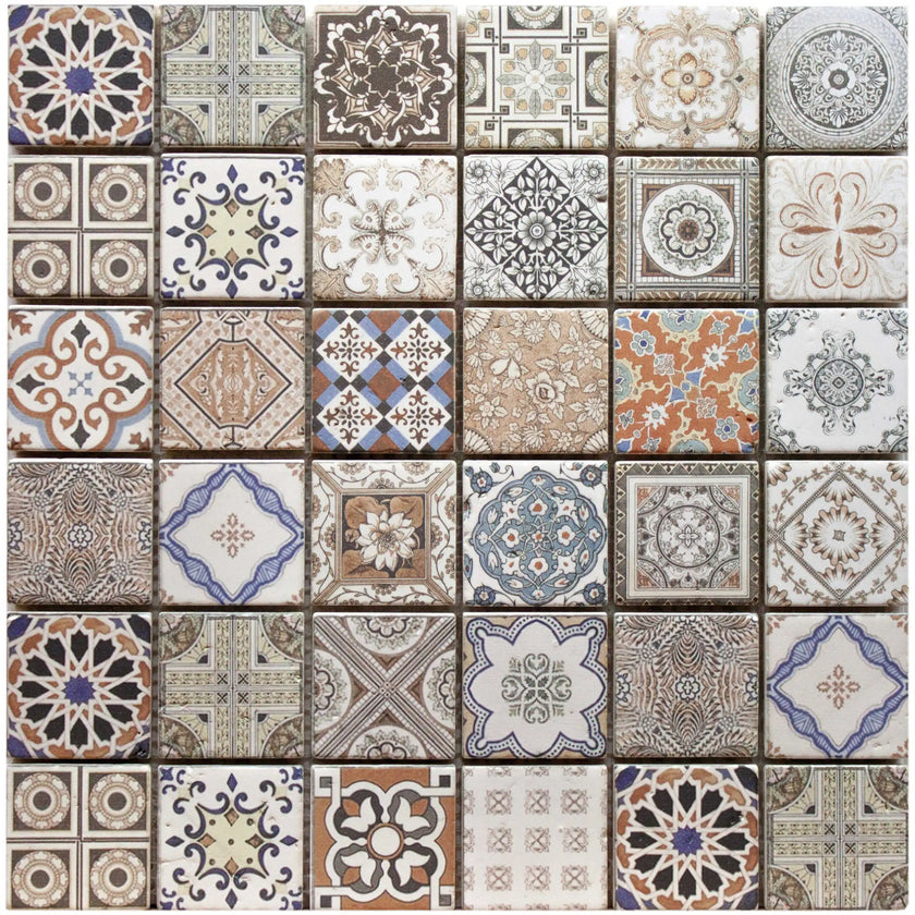 Carrelage Cevica Mallas 30x30 Malla Gaudi Colors