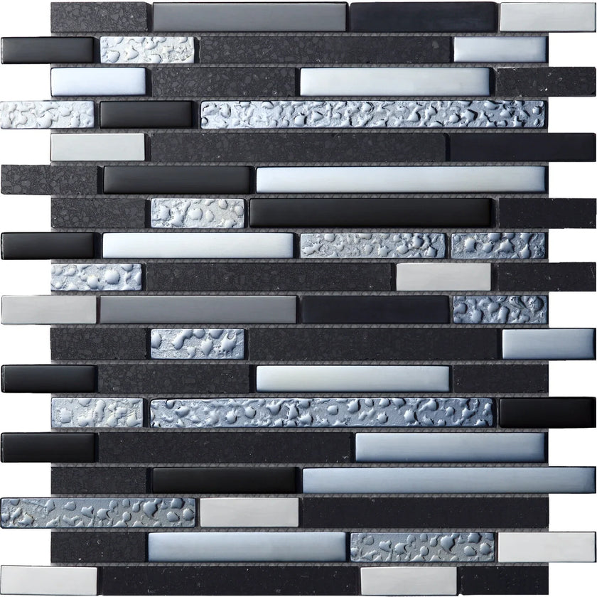 Carrelage Cevica Mallas 30x30 Malla Granit Negro