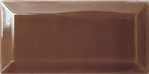 Carrelage Cevica Metro 7,5x15 Plaqueta Chocolate