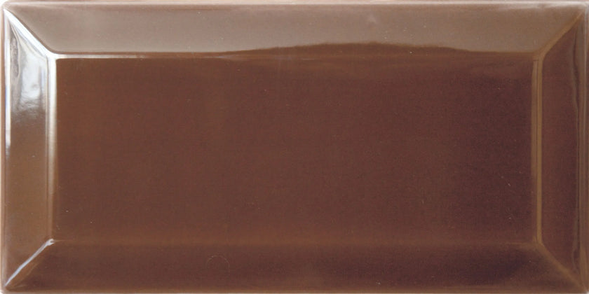 Carrelage Cevica Metro 7,5x15 Plaqueta Chocolate