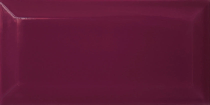 Carrelage Cevica Metro 7,5x15 Plaqueta Violeta