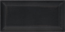 Carrelage Cevica Metro 7,5x15 Plaqueta Negro Craquele
