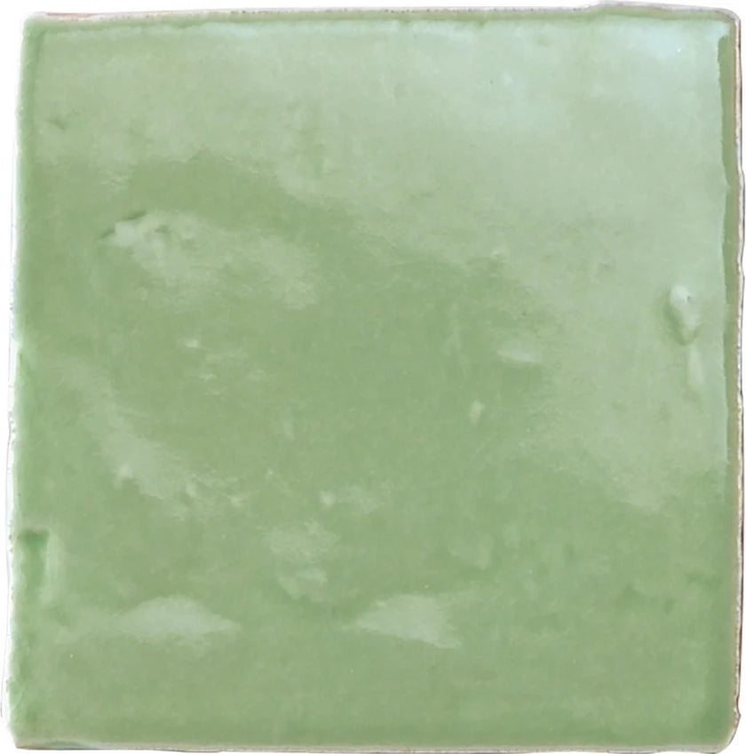 Carrelage Cevica Provenza Craquelé 13x13 Provenza Dec. Alhambra Kiwi