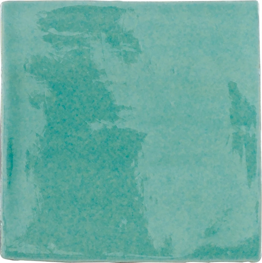 Carrelage Cevica Provenza Craquelé 13x13 Provenza Verde Oceano