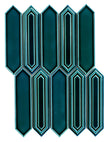 Carrelage Cevica Mallas 25,5x35,3 Malla Sevilla Azul