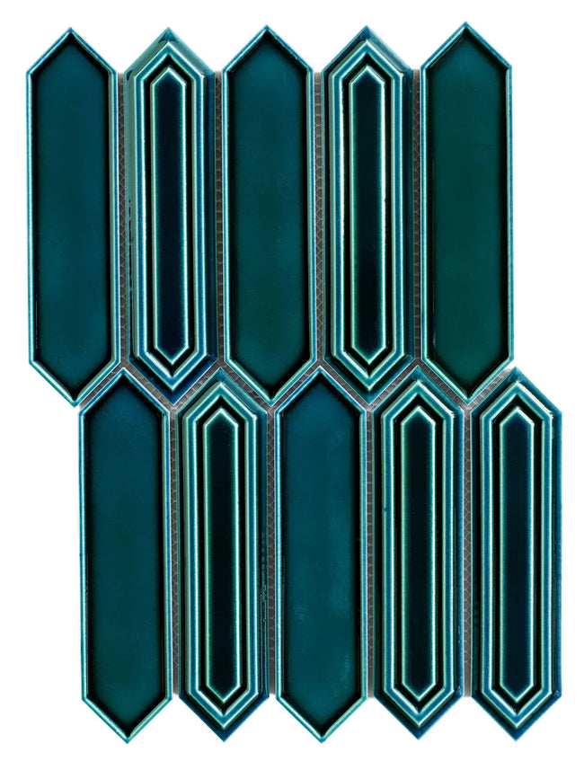 Carrelage Cevica Mallas 25,5x35,3 Malla Sevilla Azul