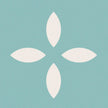 Carrelage Cevica Tender 4,6x4,6 Taco Pastel Turquoise