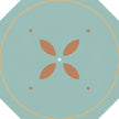 Carrelage Cevica Tender 20x20 Dec. Pastel Turquoise (Oct)