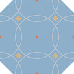 Carrelage Cevica Tender 20x20 Dec. Sky Blue (Octagon)