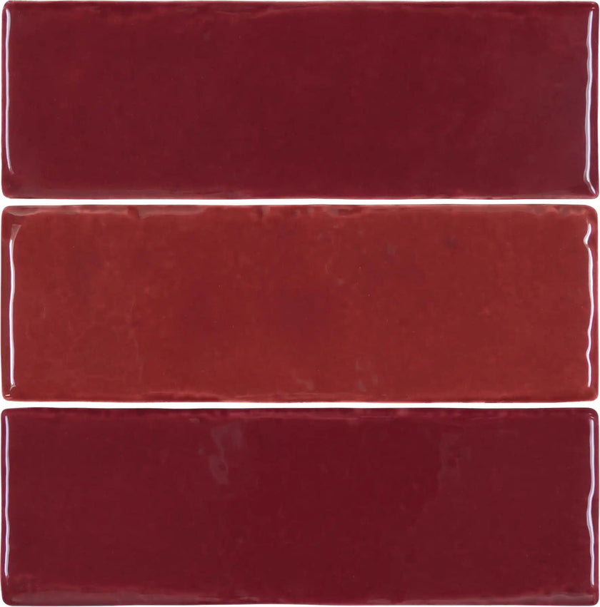 Carrelage Cevica Terre 5x15 Burgundy