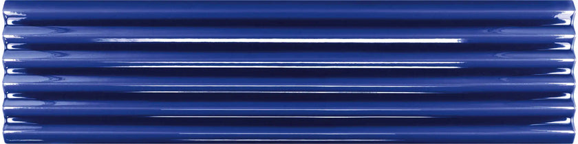 Carrelage Cevica Waves 11,25x45 Crest Cobalt
