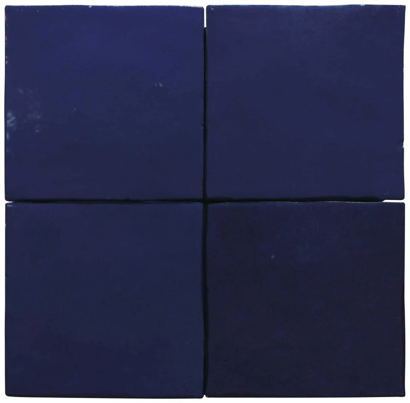 Carrelage Cevica Zelij 10x10 Azul Cobalto