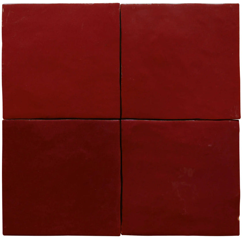 Carrelage Cevica Zelij 10x10 Burdeos