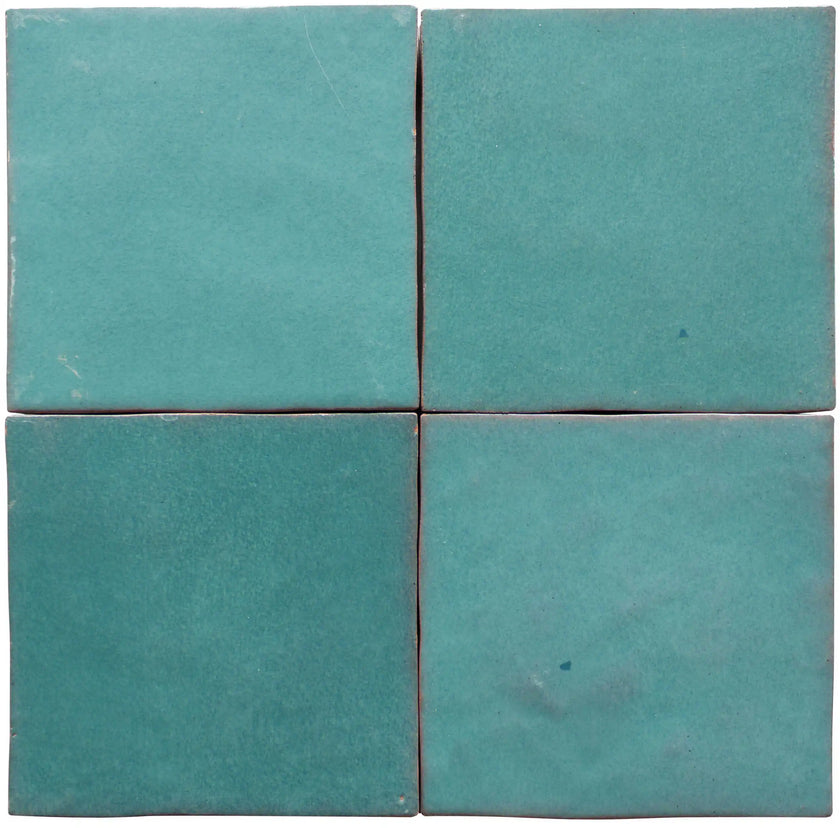 Carrelage Cevica Zelij 10x10 Verde Claro