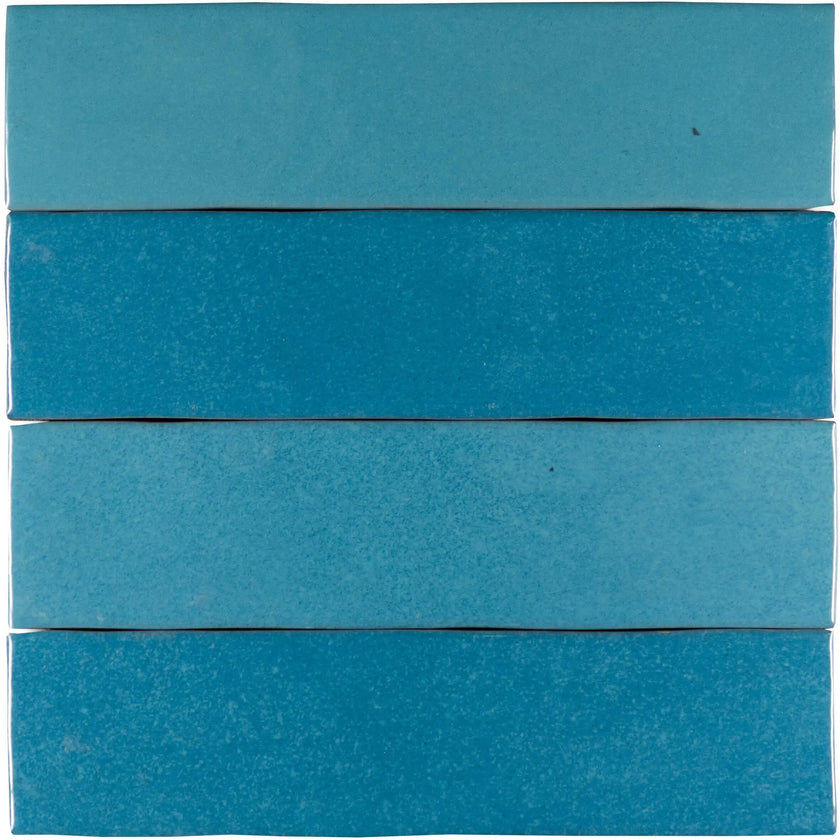 Carrelage Cevica Zelij 5x20 Azul Cielo