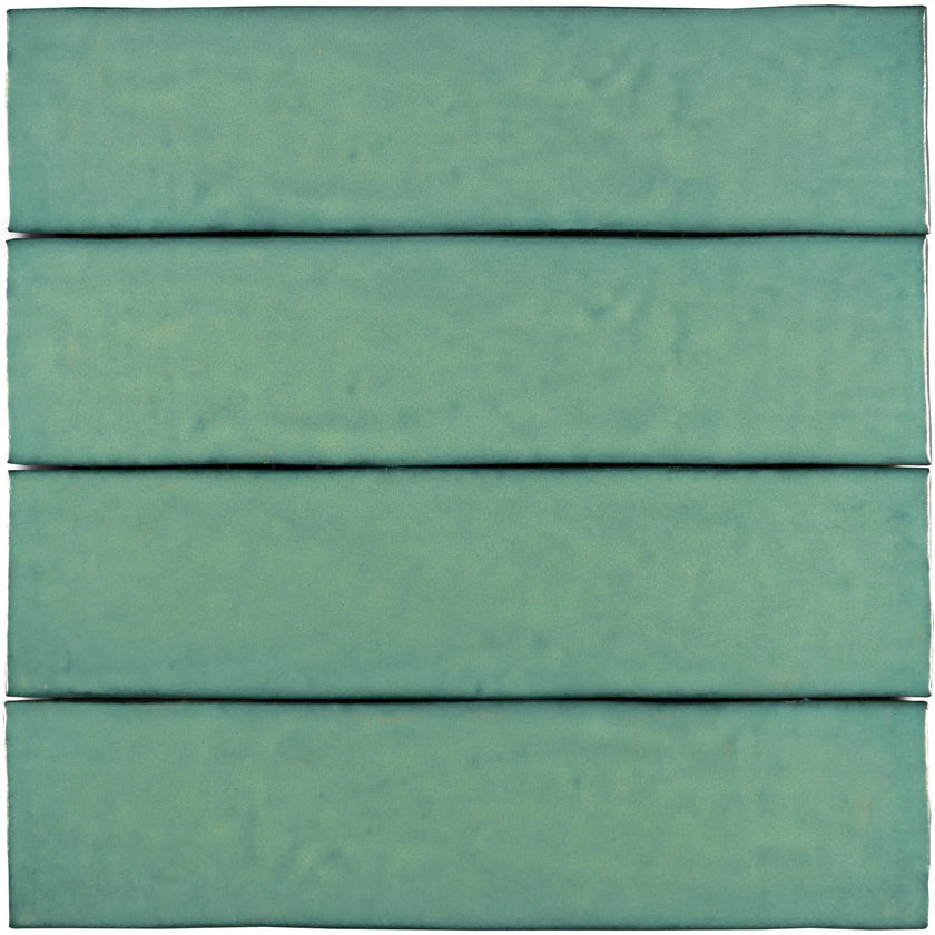 Carrelage Cevica Zelij Special 5x20 Lava Verde