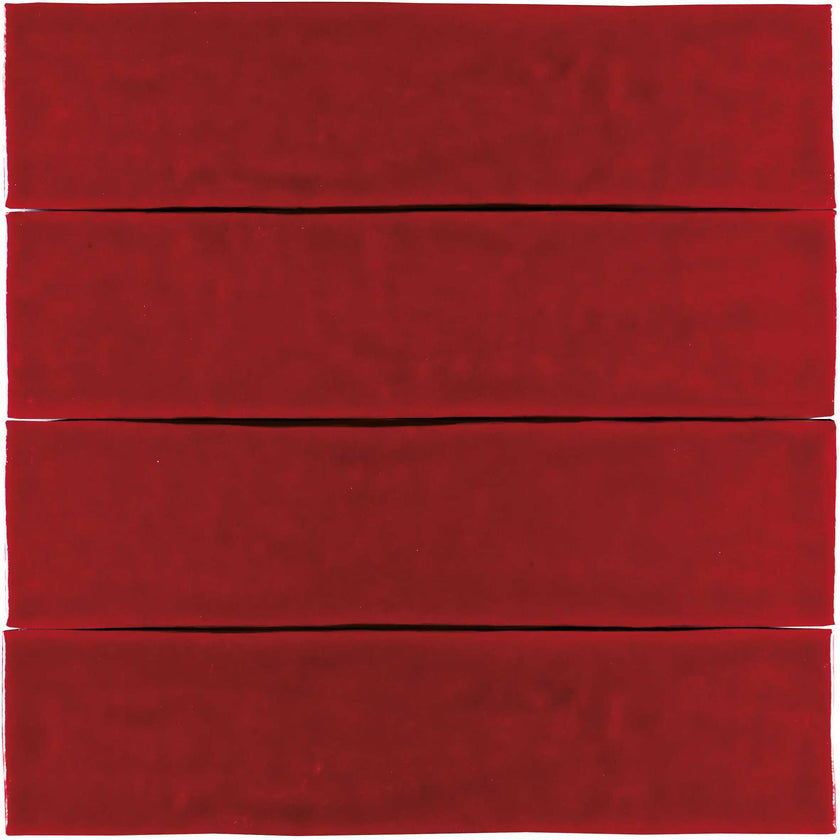 Carrelage Cevica Zelij Special 5x20 Rojo Antiguo